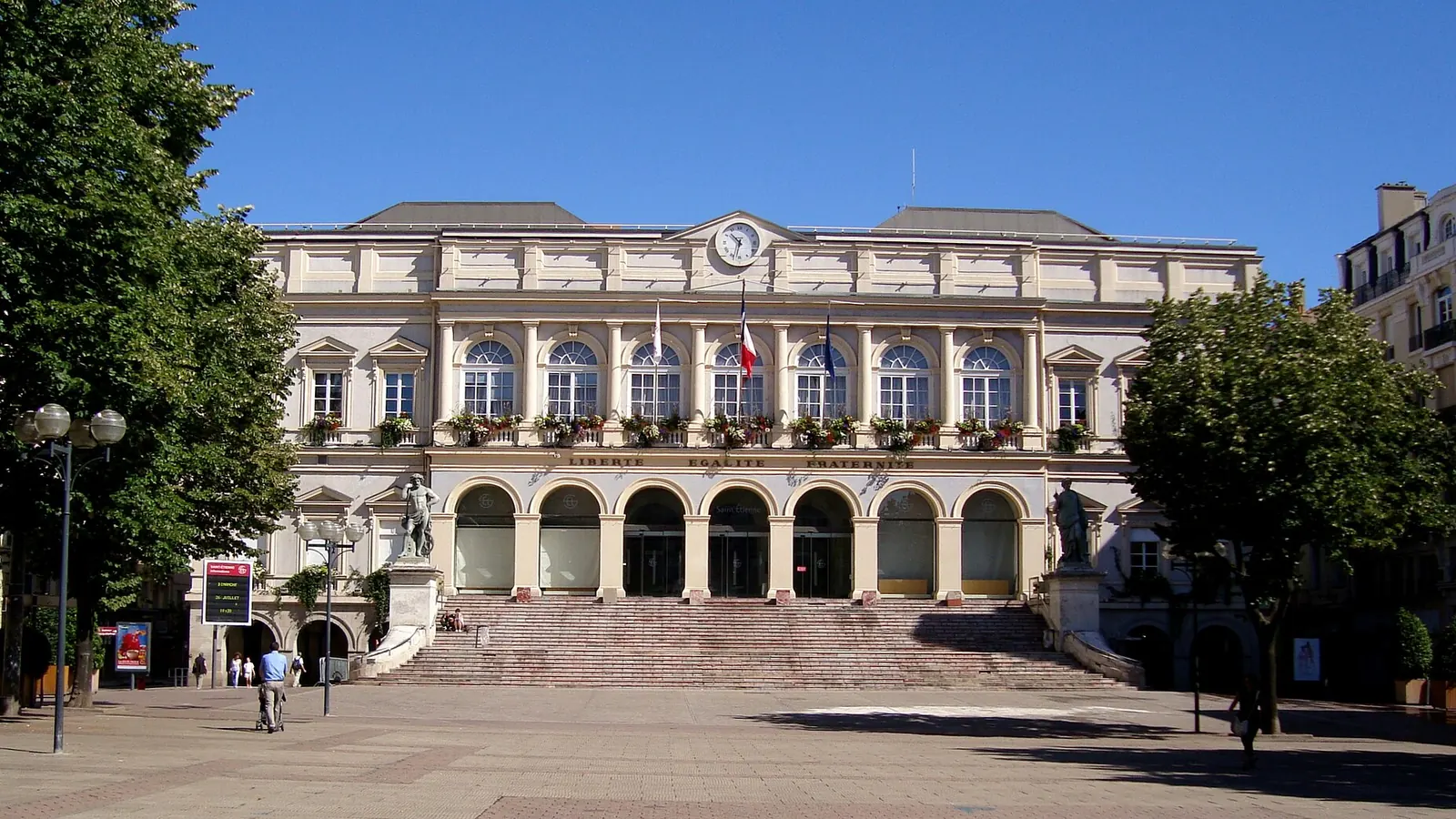 L'hôtel de ville de Saint-Étienne